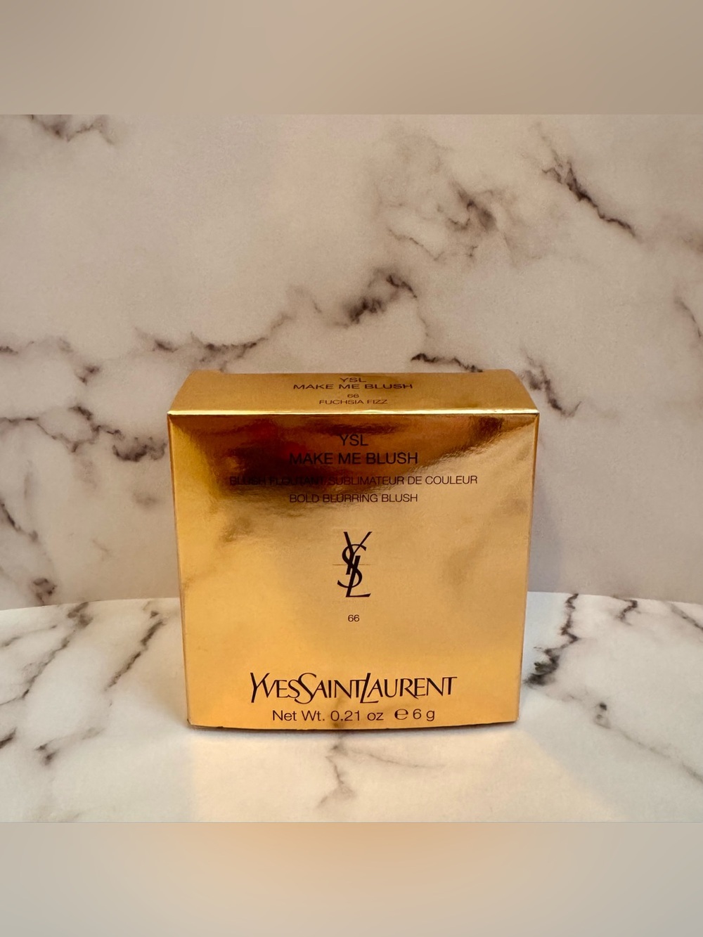 ✨Brand New Yves Saint Laurent Blush in #66 Fuchsia Fizz Compact✨